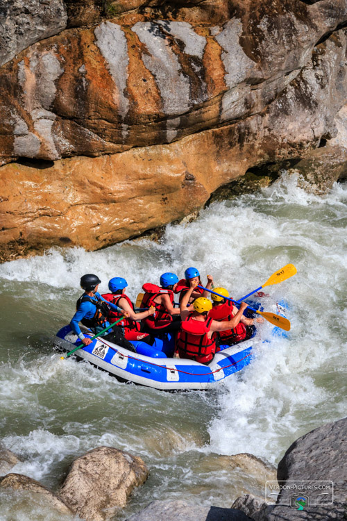 photo raft rafting verdon